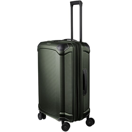 Travelite Millennium 4 roulettes Trolley 67 cm avec soufflet d'extension