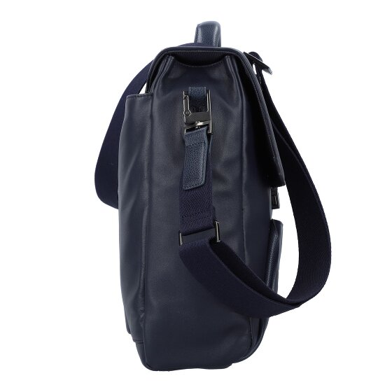 Piquadro Attaché-case Cuir véritable 42 cm Compartiment ordinateur