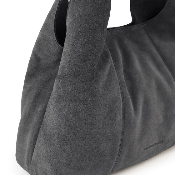 LES VISIONNAIRES Paz Essential Sac à bandoulière Cuir véritable 46 cm