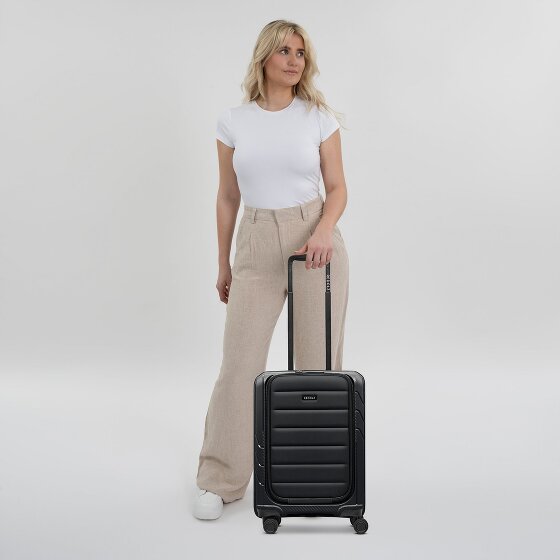 Redolz Essentials 17 trolley cabine 4 roulettes 55 cm poche souple pour ordinateur portable