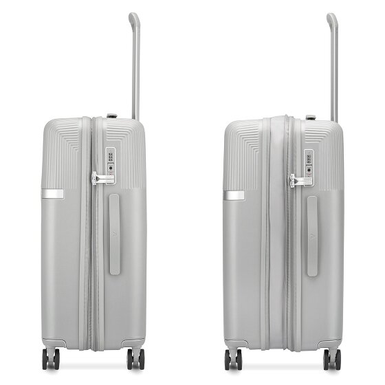 Roncato Airglam 4 roues Set de valises 3 pièces avec soufflet d'extension