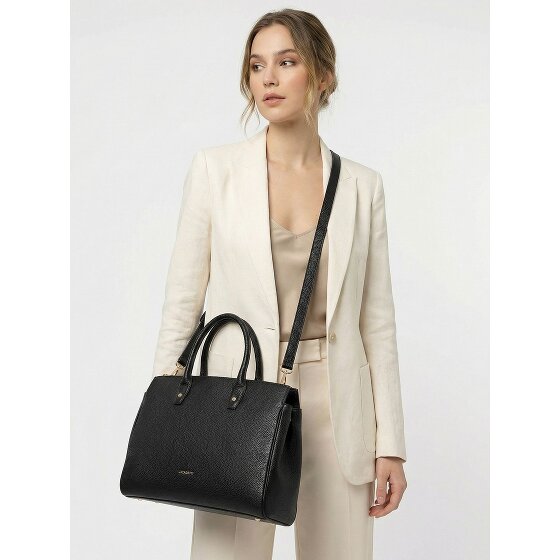 Lazarotti Bologna Leather XL Shopper Sac à main en cuir 40 cm