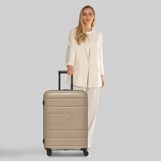 Redolz Essentials 11 4 roulettes Trolley 66 cm avec soufflet d'extension