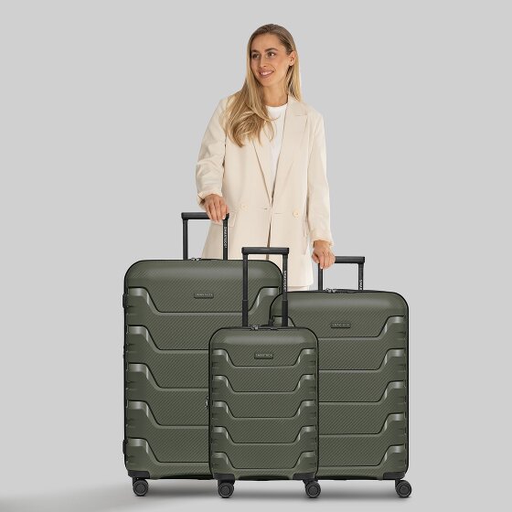 Smartbox Edition 01 4 roues Set de valises 3 pièces avec soufflet d'extension