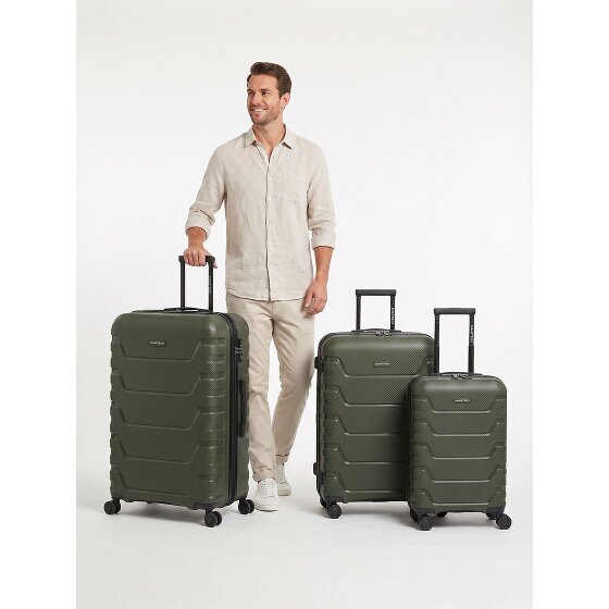 Smartbox Edition 01 4 roues Set de valises 3 pièces avec soufflet d'extension
