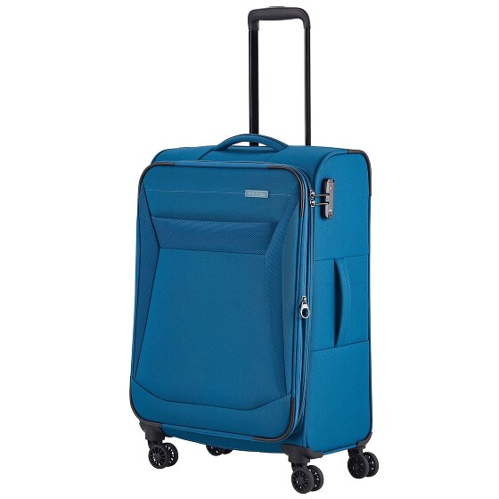 Travelite Chios 4 roulettes Set de valises 3 pièces avec soufflet d'extension