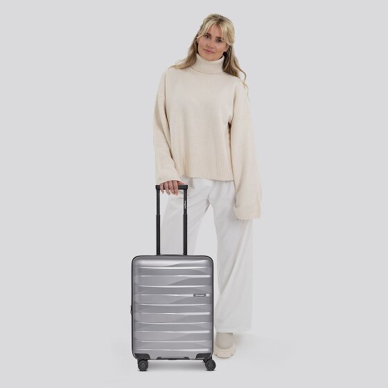 Bergpfeil Travel 4-roues trolley cabine S 55 cm avec soufflet d'extension