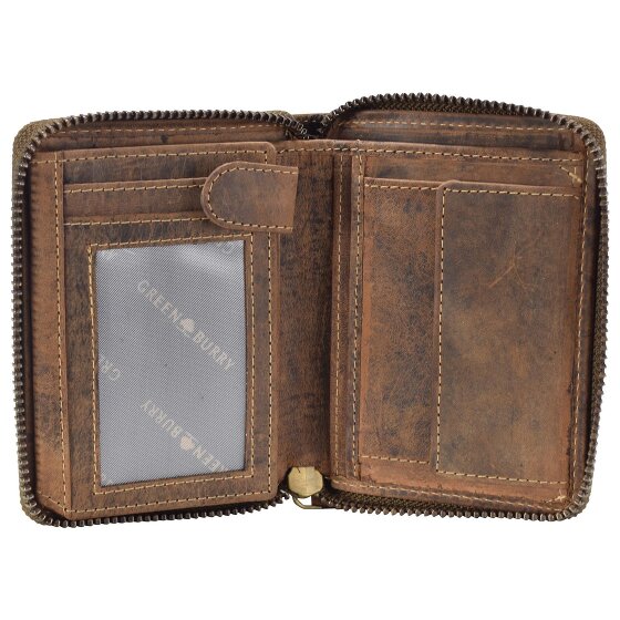 Greenburry Vintage Porte-monnaie Cuir véritable 3 cm