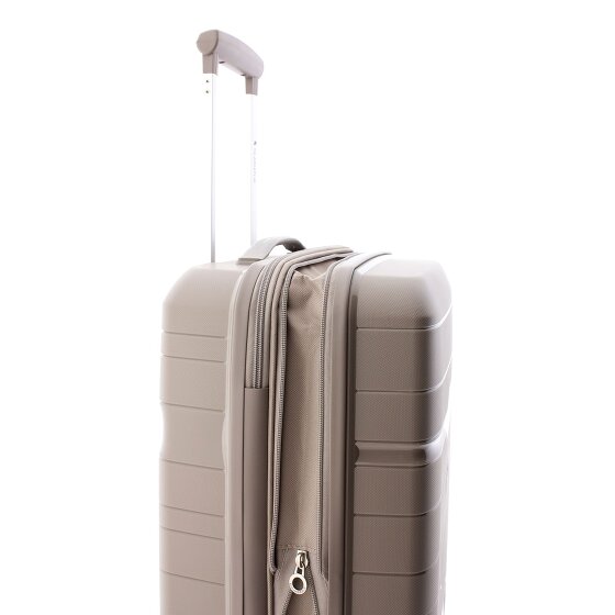 Gladiator 3800 4 roulettes Trolley de cabine 55 cm avec soufflet d'extension