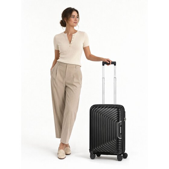 Redolz Essentials 01 4 roues Valise cabine 53 cm avec soufflet d'extension