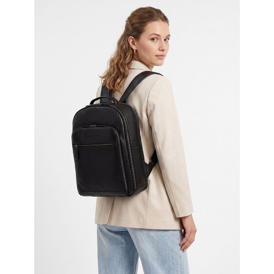 The Chesterfield Brand Serenzo Daypack Cuir véritable 40 cm Compartiment ordinateur