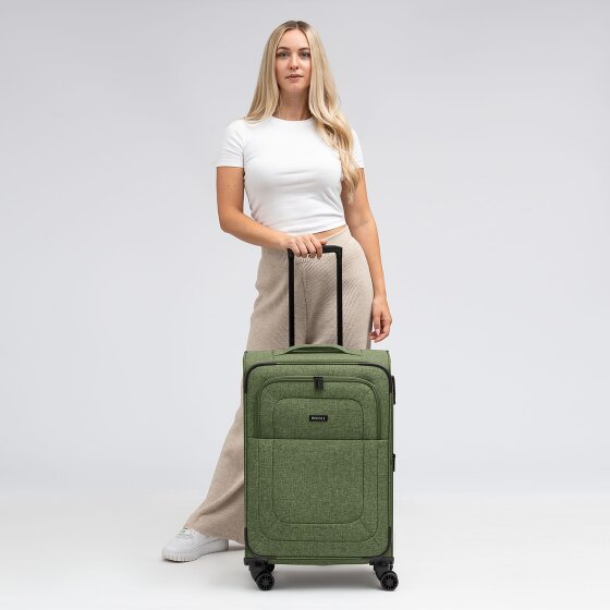 Redolz Essentials 12 MEDIUM trolley 4 roues 67 cm avec soufflet d'extension