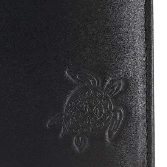 oxmox Leather Porte-monnaie Protection RFID Cuir véritable 13 cm