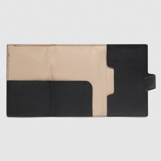 Piquadro Circle Étui pour cartes de crédit Protection RFID Cuir véritable 6.5 cm