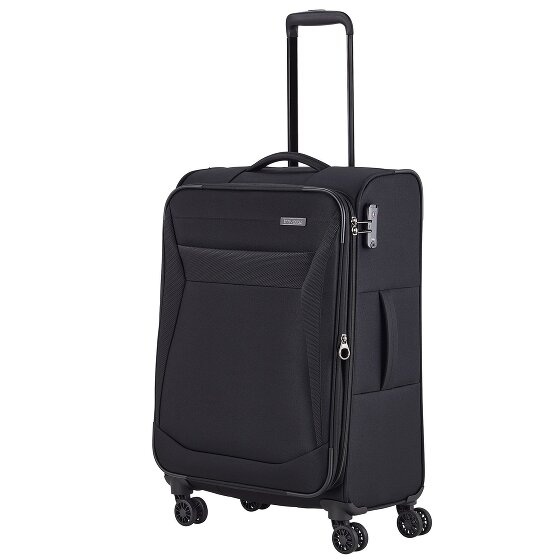 Travelite Chios 4 roulettes Set de valises 3 pièces avec soufflet d'extension