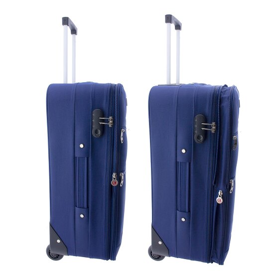Gladiator 2100 2 roues Valise cabine 61 cm avec soufflet d'extension