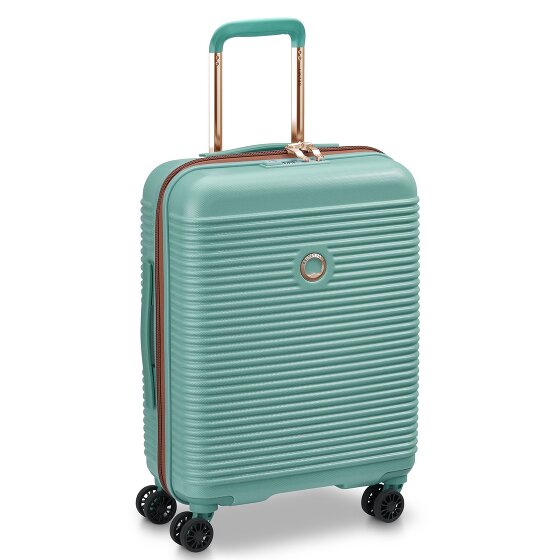 Delsey Paris Freestyle 4 roulettes Trolley de cabine 55 cm