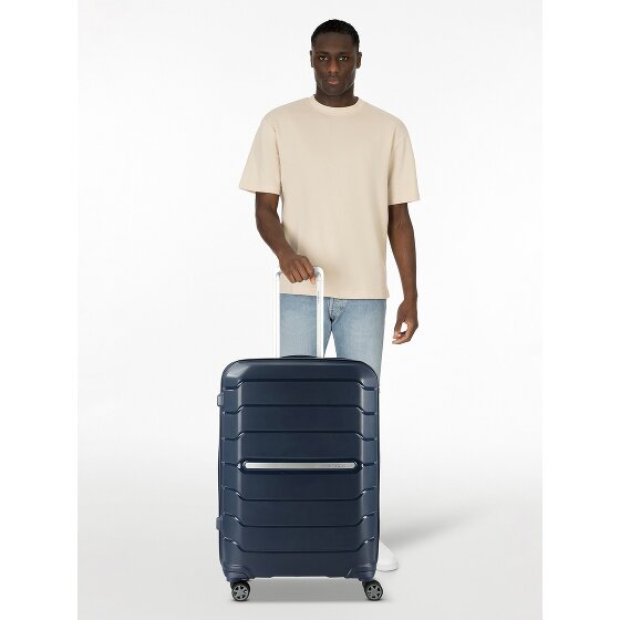 Samsonite Flux 4 roues Valise cabine 68 cm avec soufflet d'extension