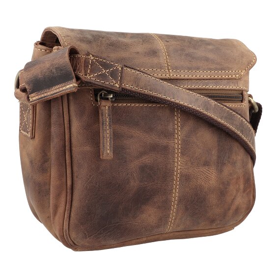 Greenburry Sac à bandoulière Vintage en cuir 20 cm