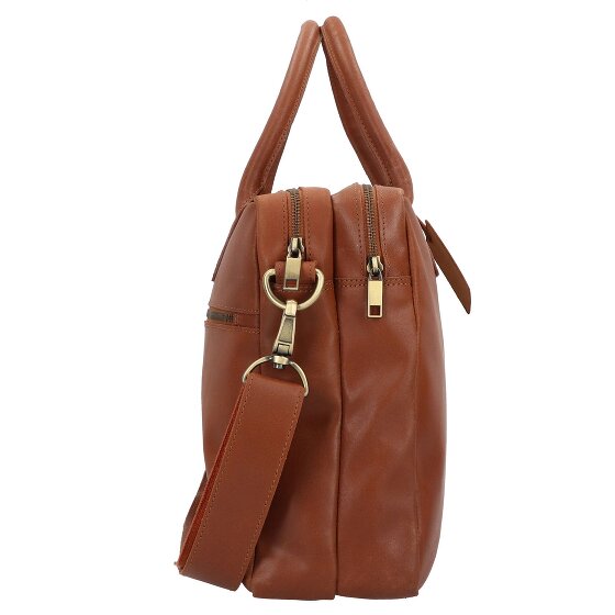 Burkely Porte-documents Vintage Taylor en cuir, 40 cm, compartiment pour ordinateur portable