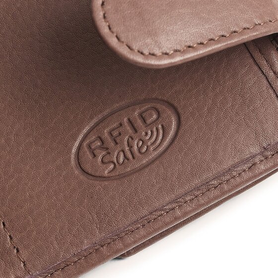 The Chesterfield Brand Bennett Porte-monnaie Protection RFID Cuir véritable 10 cm
