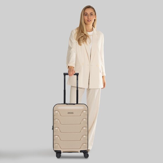 Smartbox Edition 01 4 roulettes Trolley de cabine 55 cm avec soufflet d'extension