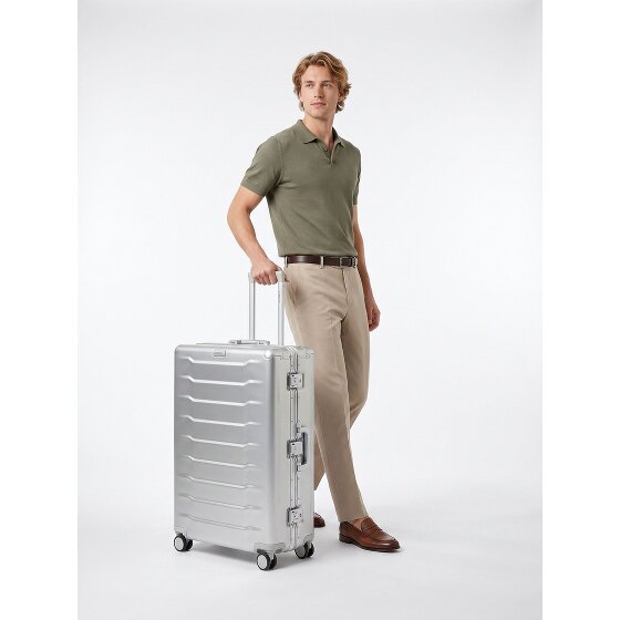 Stratic Valise cabine Phoenix à 4 roues en Aluminium, 76 cm