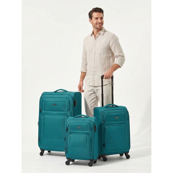 Smartbox Edition 04 4 roues Set de valises 3 pièces avec soufflet d'extension
