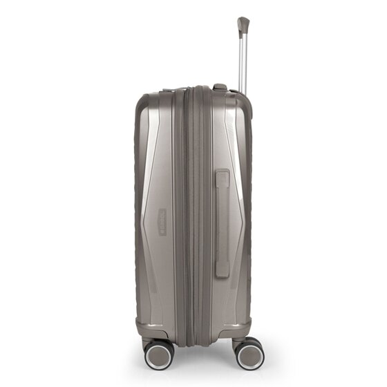 Gabol Queens 4 roulettes Trolley de cabine S 54 cm avec soufflet d'extension