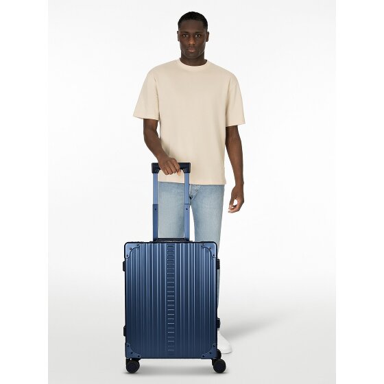 Aleon Valise cabine Traveler Domestic à 4 roues en Aluminium, 55 cm