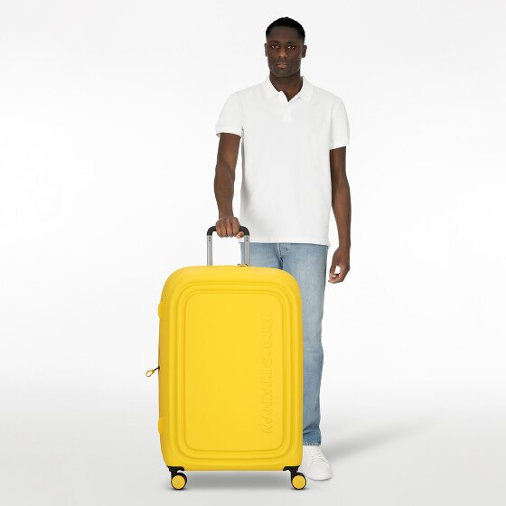 Mandarina Duck Logoduck + 4 roulettes Trolley L 75 cm