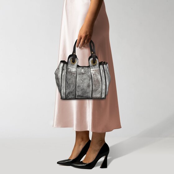 Campomaggi Hasni Mini sac à main Cuir véritable 17 cm