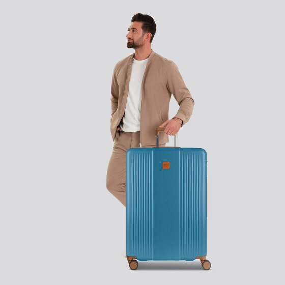 Bric's Ferrara 4 roulettes Trolley L 77 cm avec soufflet d'extension