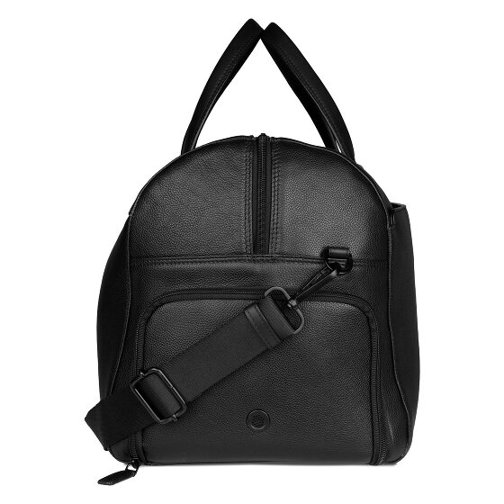 bugatti Black Sac de voyage Weekender Cuir 50 cm