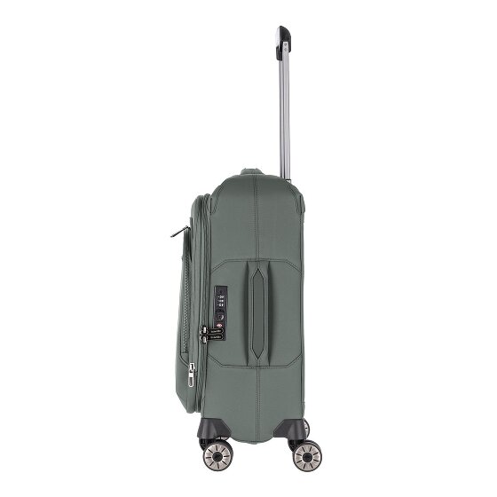 Travelite Priima 4 roulettes Trolley de cabine 55 cm avec soufflet d'extension