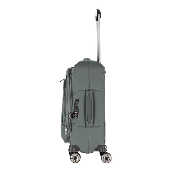 Travelite Priima 4 roulettes Trolley de cabine 55 cm avec soufflet d'extension