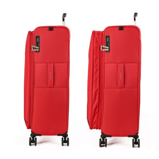 Samsonite Base Breeze 4 roulettes Trolley 78 cm avec soufflet d'extension