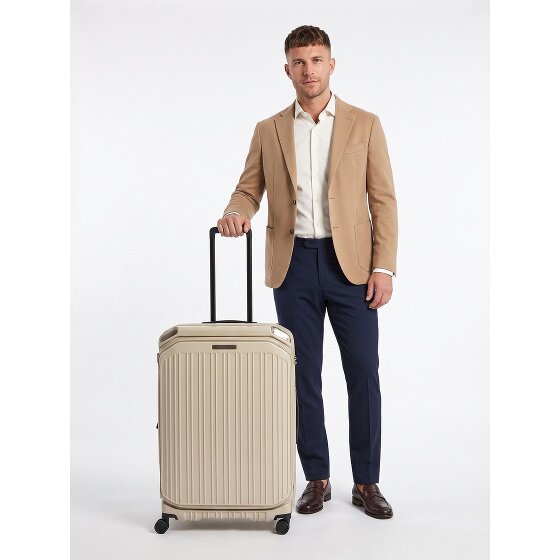 Piquadro PQ-Light 4 roues Valise cabine 78 cm '"avec soufflet d''extension"'