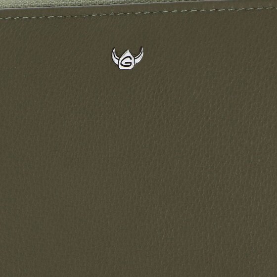 Golden Head Madrid Porte-monnaie Protection RFID Cuir véritable 20 cm
