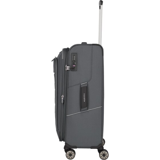 Travelite Skaii 4 roues Valise cabine 67 cm avec soufflet d'extension