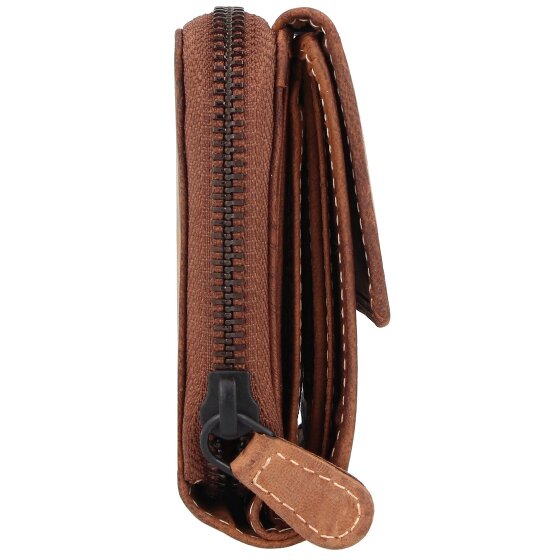 Jack Kinsky Baltimore 512 Porte-monnaie RFID en cuir 14 cm