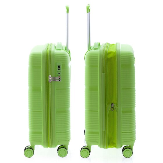 Gladiator 0800 4 roulettes Trolley 55 cm avec soufflet d'extension