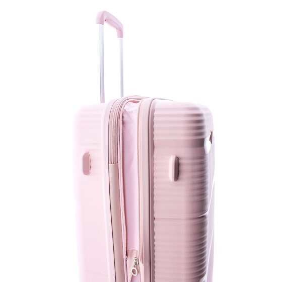 Gladiator 0800 4 roulettes Trolley 65 cm avec soufflet d'extension