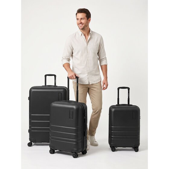 Redolz Pro ABS 4 roues Set de valises 3 pièces avec soufflet d'extension