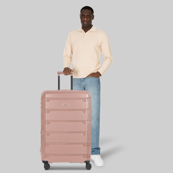 d&n South Dakota 4 roulettes Trolley L 76 cm avec soufflet d'extension