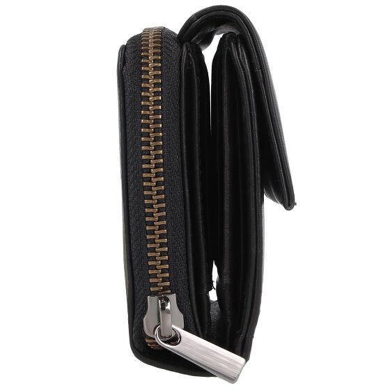 Greenland Nature Black Nappa Porte-monnaie Protection RFID Cuir 13 cm