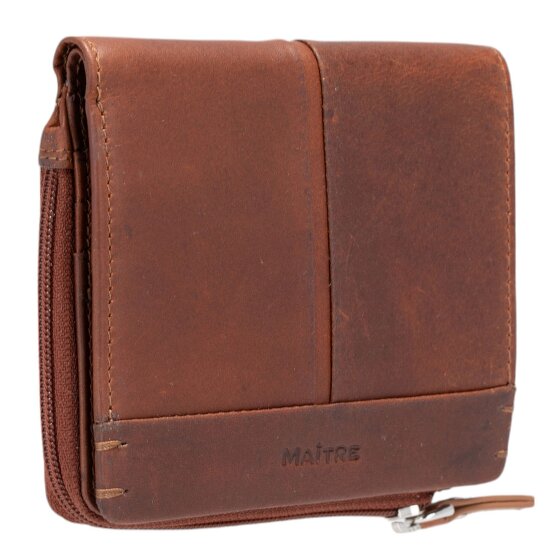 Maître Birkenfeld Alberta Porte-monnaie Protection RFID Cuir 11 cm