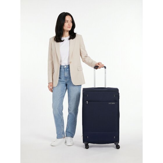 Samsonite Base Boost 4 roues Valise cabine 78 cm '"avec soufflet d''extension"'