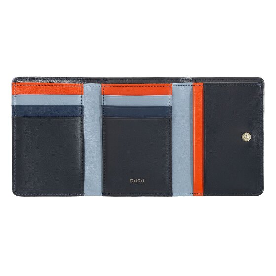 DuDu Corsica Porte-monnaie Protection RFID Cuir véritable 11 cm