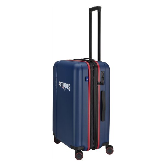 Travelite travelite x NFL 4 roues Valise cabine M 67 cm avec soufflet d'extension